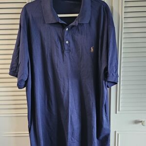 Ralph Lauren Men's Navy Polo Shirt